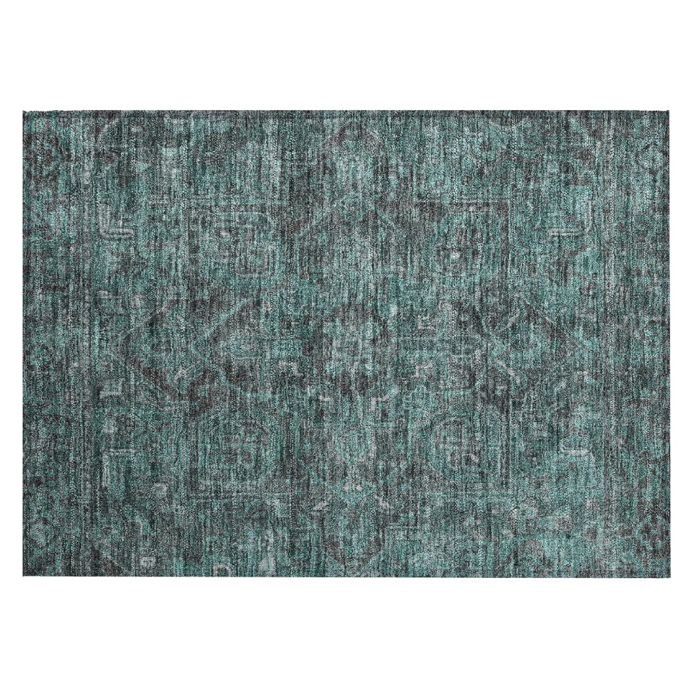 Dalyn Rugs ACN571 Machine Washable Indoor/Outdoor Chantille ACN571 Teal 1