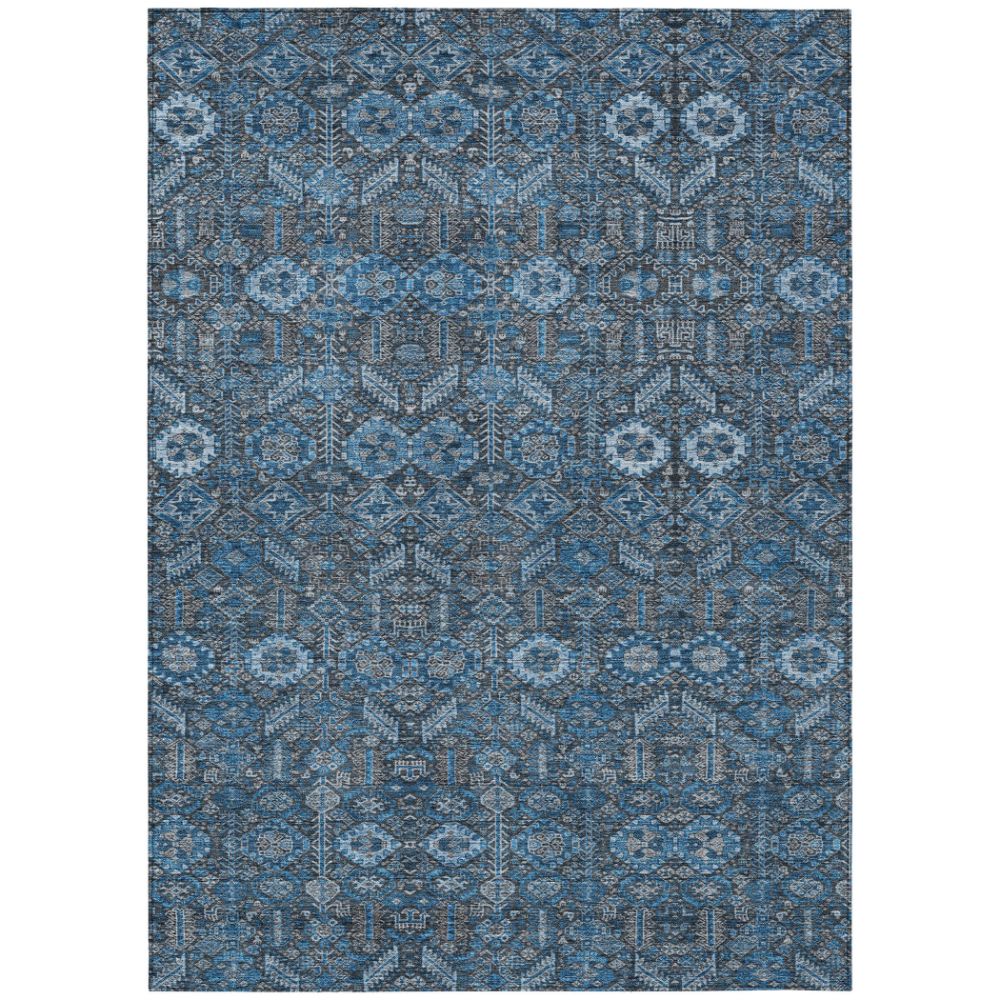 Dalyn Rugs ACN574 Machine Washable Indoor/Outdoor Chantille ACN574 Blue 10