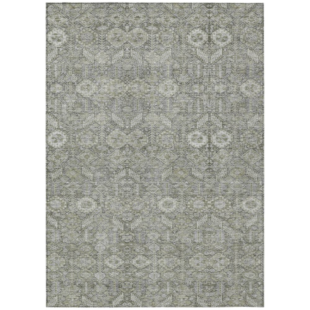 Dalyn Rugs ACN574 Machine Washable Indoor/Outdoor Chantille ACN574 Gray 2