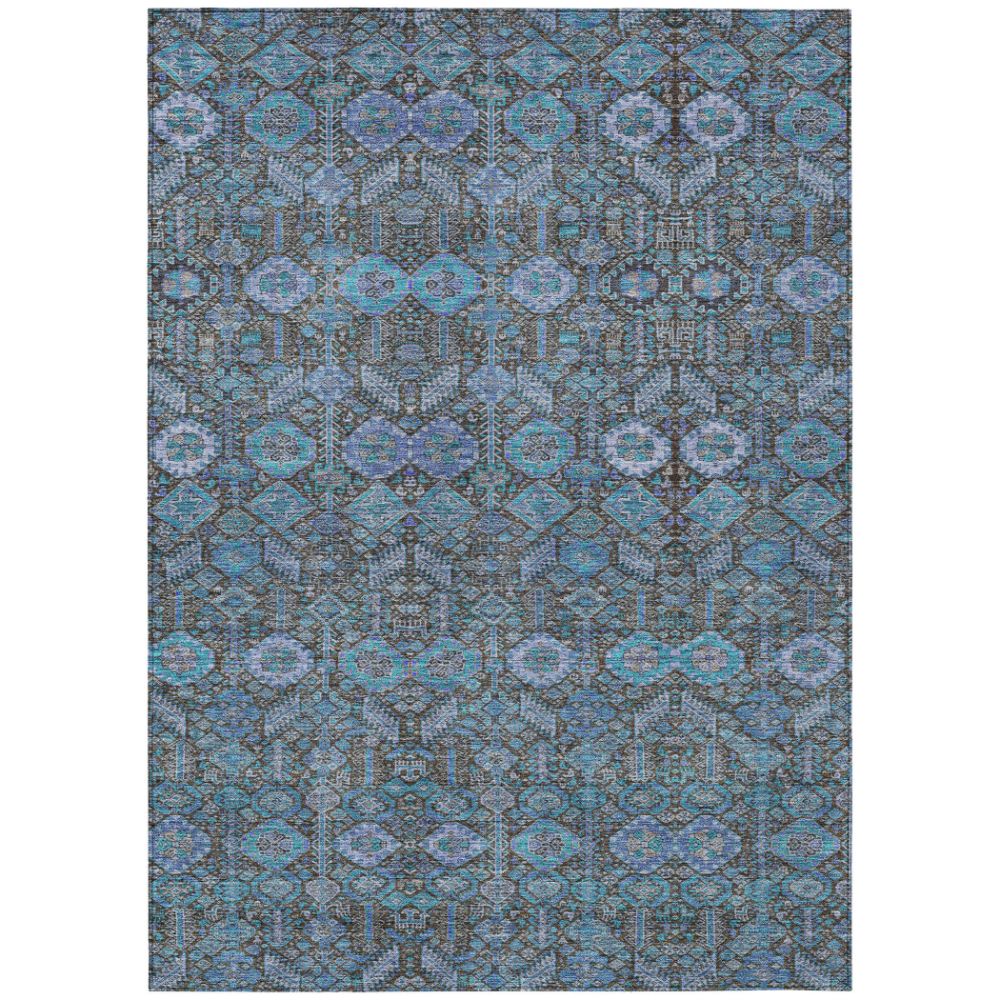 Dalyn Rugs ACN574 Machine Washable Indoor/Outdoor Chantille ACN574 Teal 10