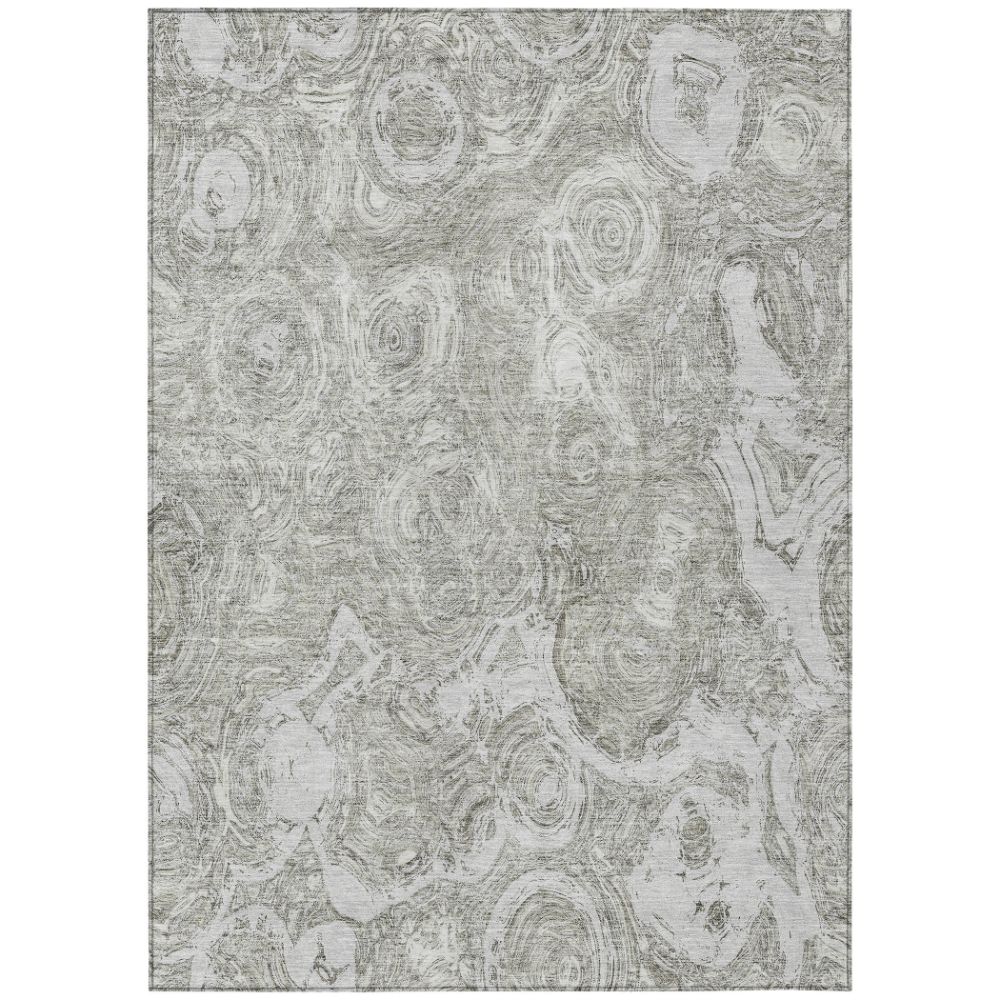 Addison Rugs ACN579 Machine Washable Indoor/Outdoor Chantille Ivory 10