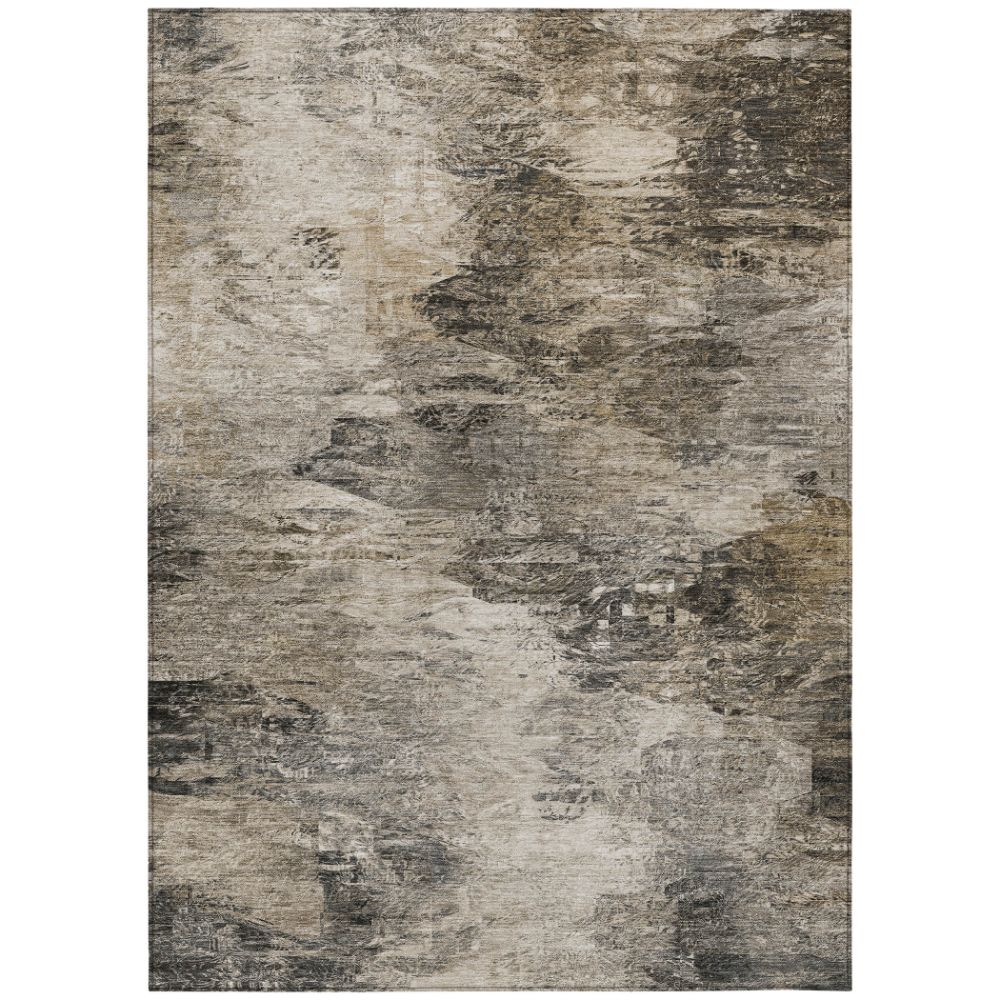 Addison Rugs ACN592 Machine Washable Indoor/Outdoor Chantille Taupe 10