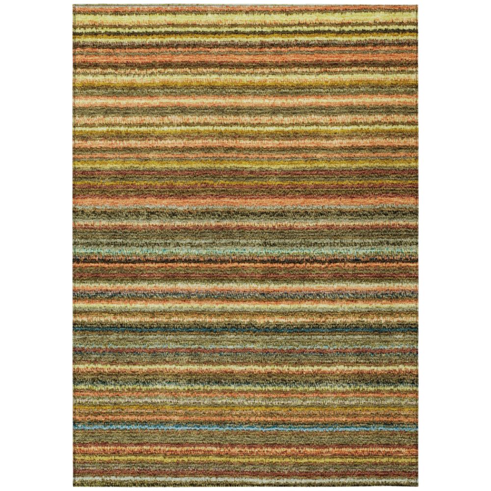Addison Rugs ACN598 Machine Washable Indoor/Outdoor Chantille Coral 10