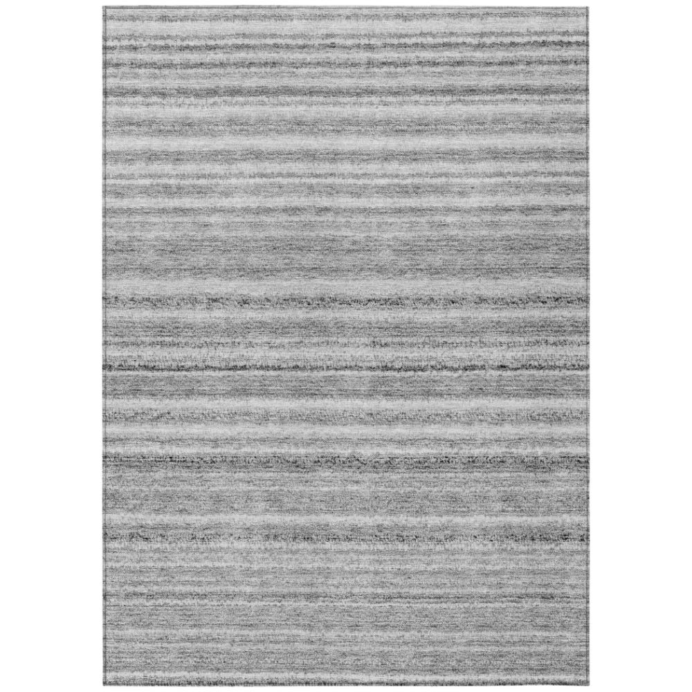 Addison Rugs ACN598 Machine Washable Indoor/Outdoor Chantille Gray 10