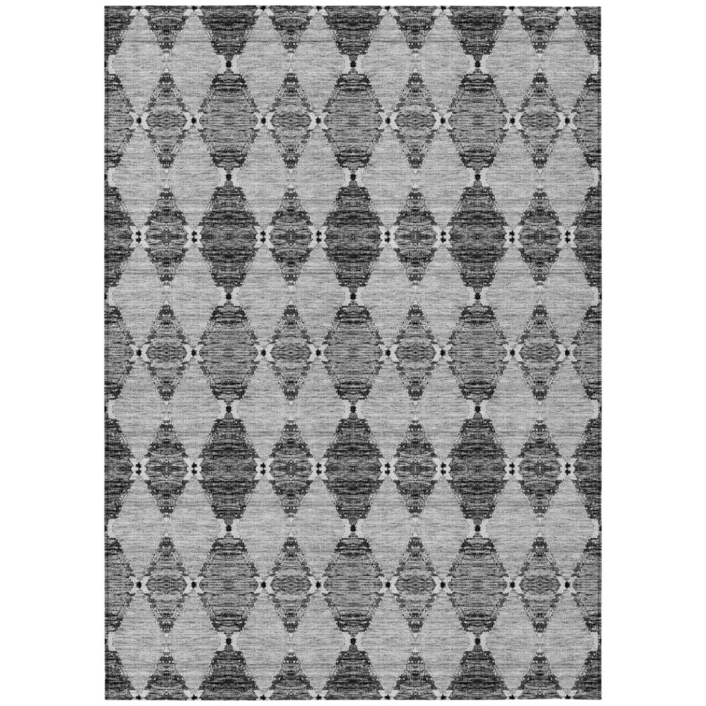 Addison Rugs ACN610 Machine Washable Indoor/Outdoor Chantille Gray 10