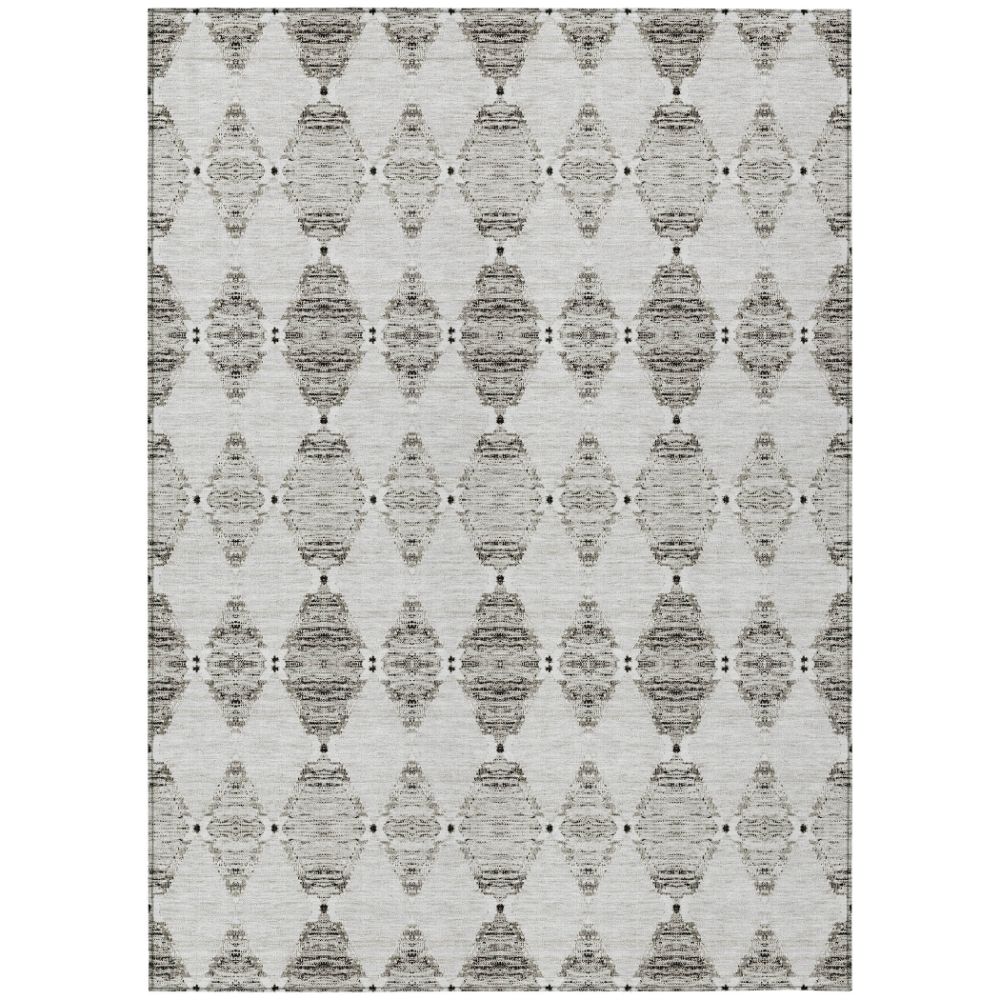 Addison Rugs ACN610 Machine Washable Indoor/Outdoor Chantille Taupe 5