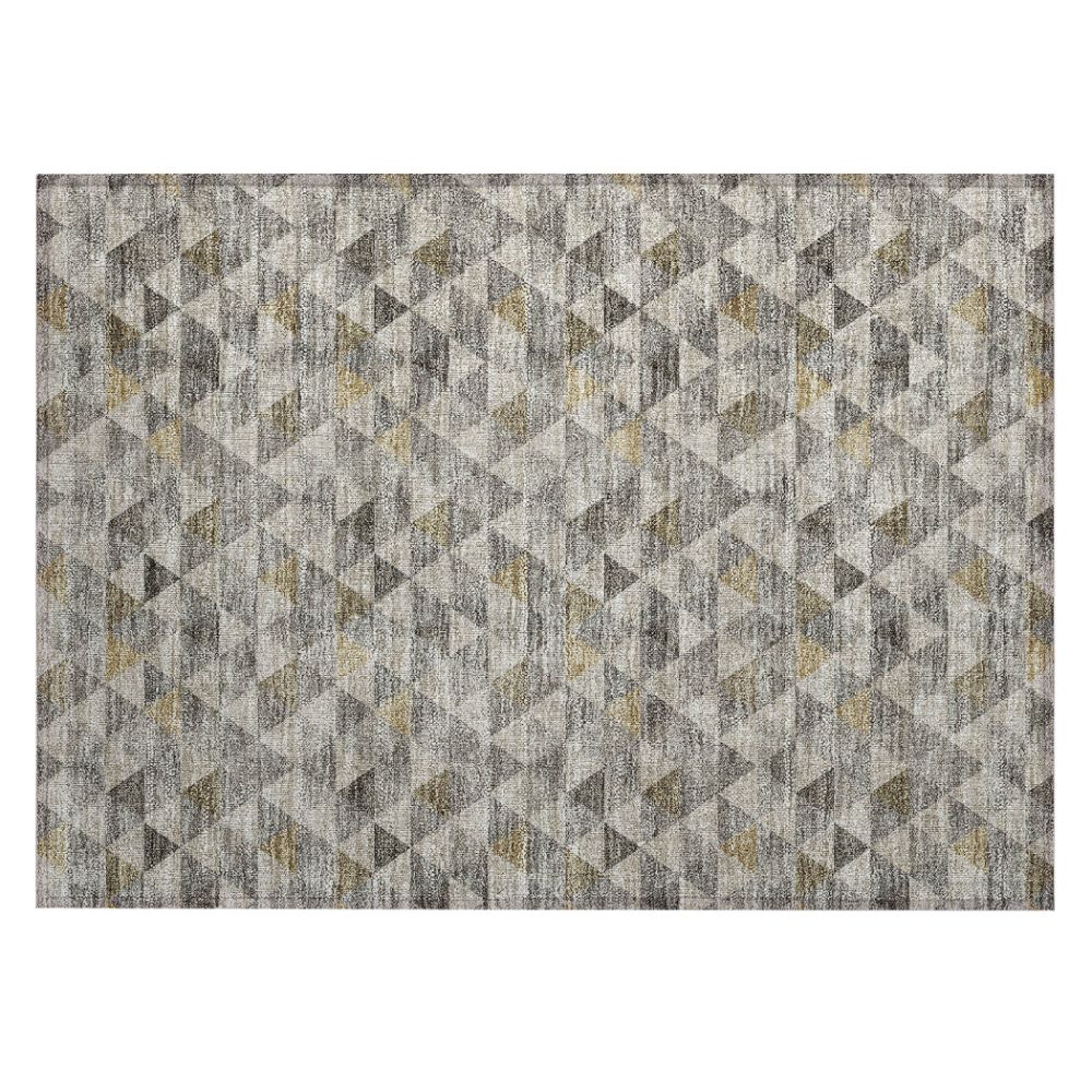 Addison Rugs ACN612 Machine Washable Indoor/Outdoor Chantille Taupe 1