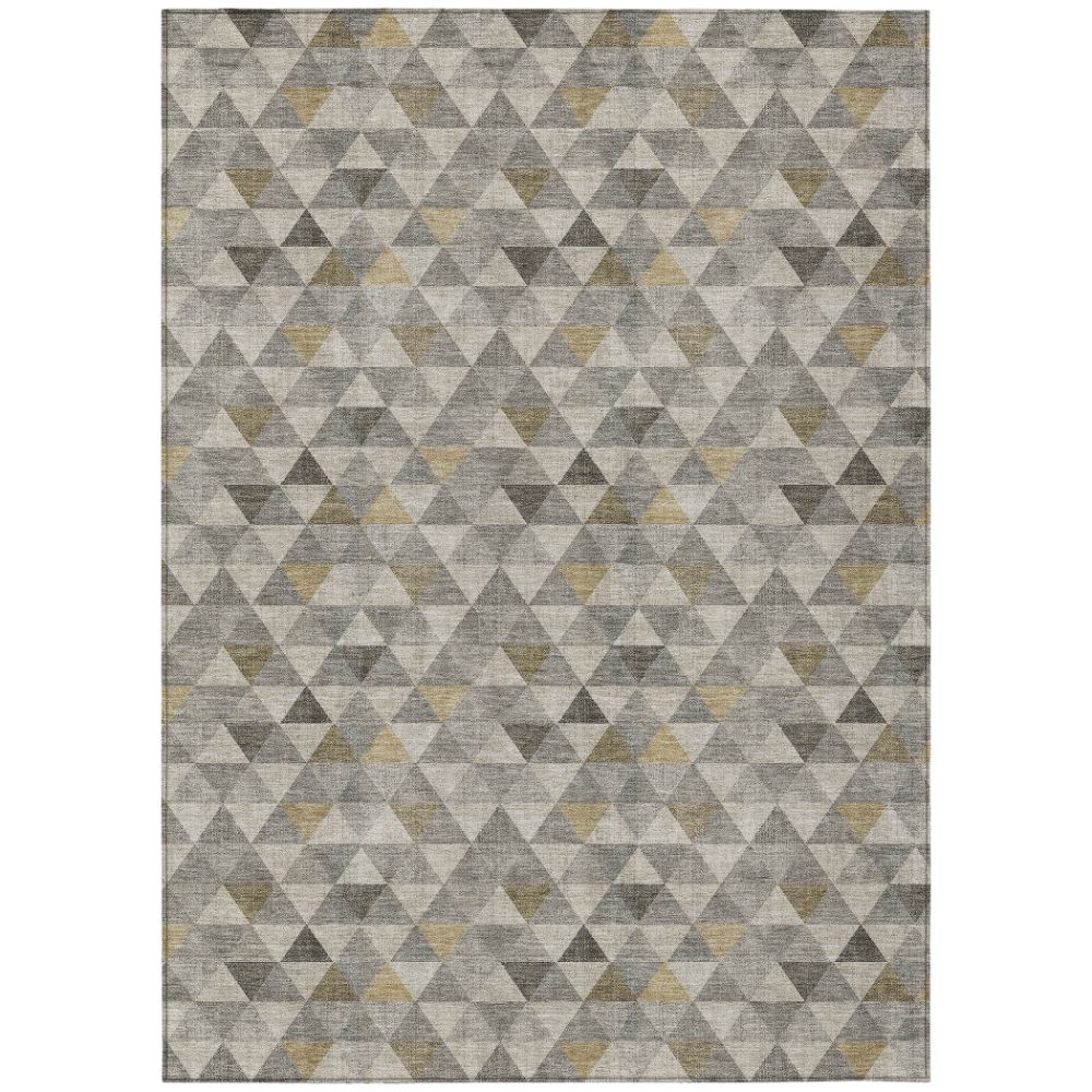 Addison Rugs ACN612 Machine Washable Indoor/Outdoor Chantille Taupe 10