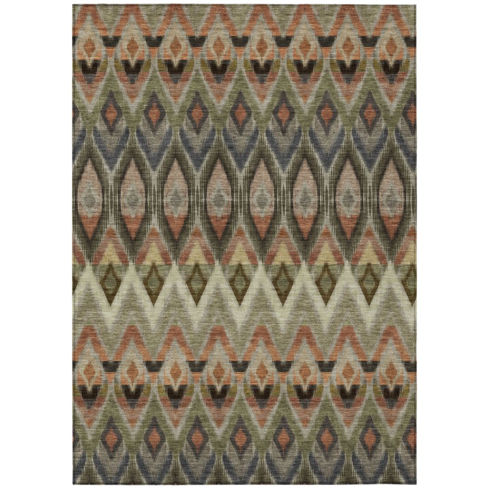 Addison Rugs ACN617 Machine Washable Indoor/Outdoor Chantille Taupe 10