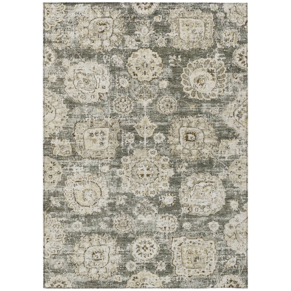 Addison Rugs ACN634 Machine Washable Indoor/Outdoor Chantille Taupe 10