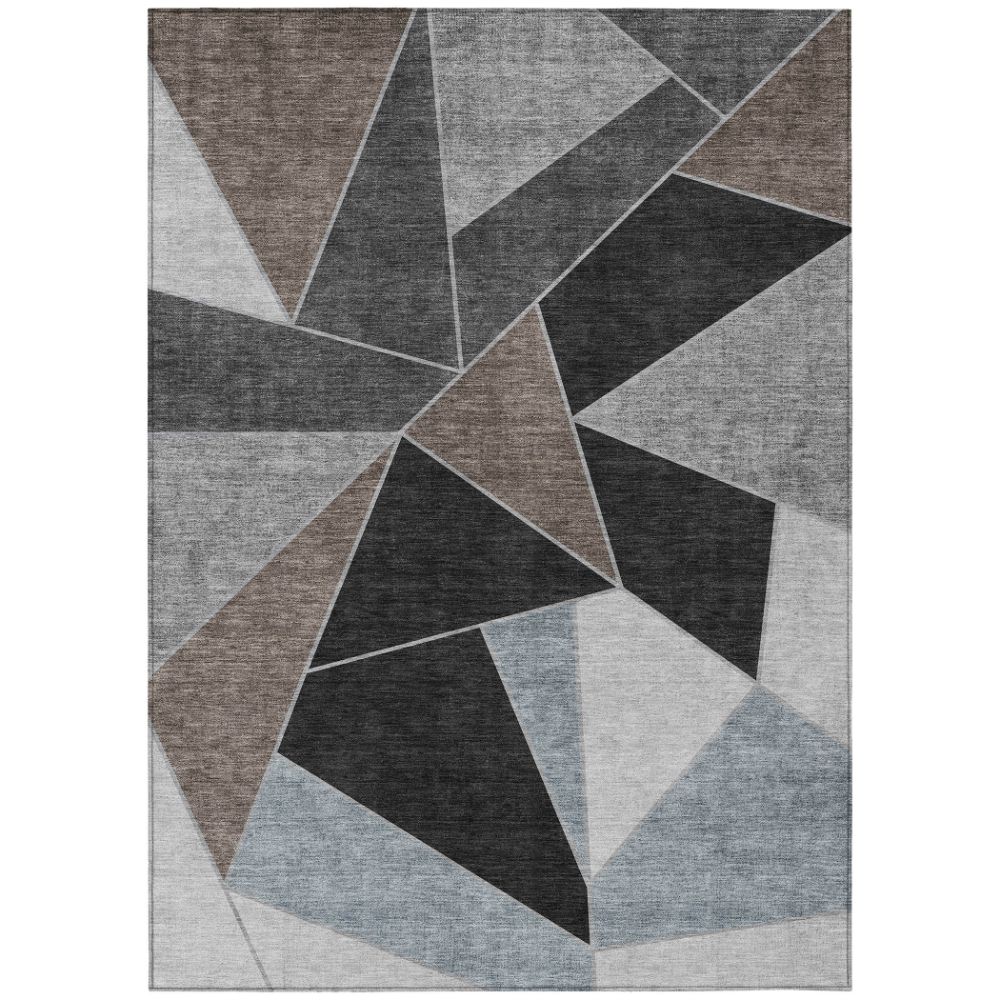 Addison Rugs ACN636 Machine Washable Indoor/Outdoor Chantille Chocolate 10