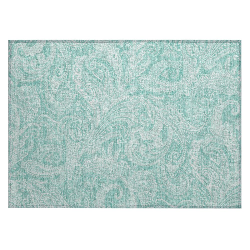 Addison Rugs ACN654 Chantille Teal 1
