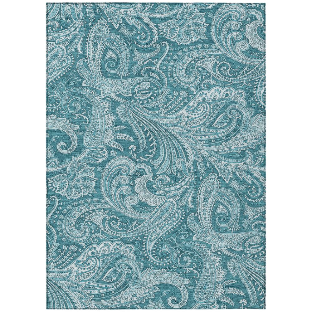 Addison Rugs ACN654 Chantille Turquoise 5
