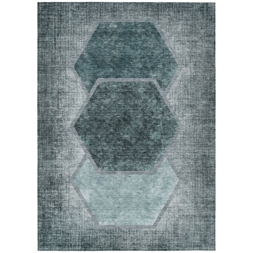 Addison Rugs ACN679 Chantille Teal 10