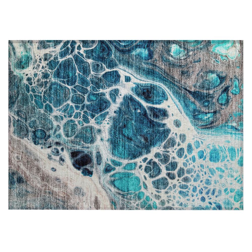 Addison Rugs ACN682 Chantille Teal 1