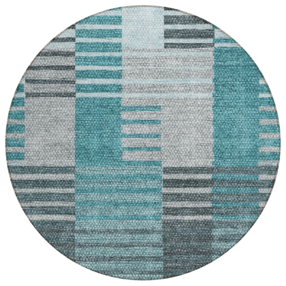 Addison Rugs ACN687 Chantille Teal 8