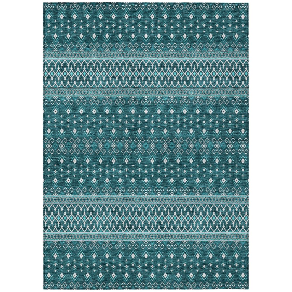 Addison Rugs ACN708 Chantille Teal 10
