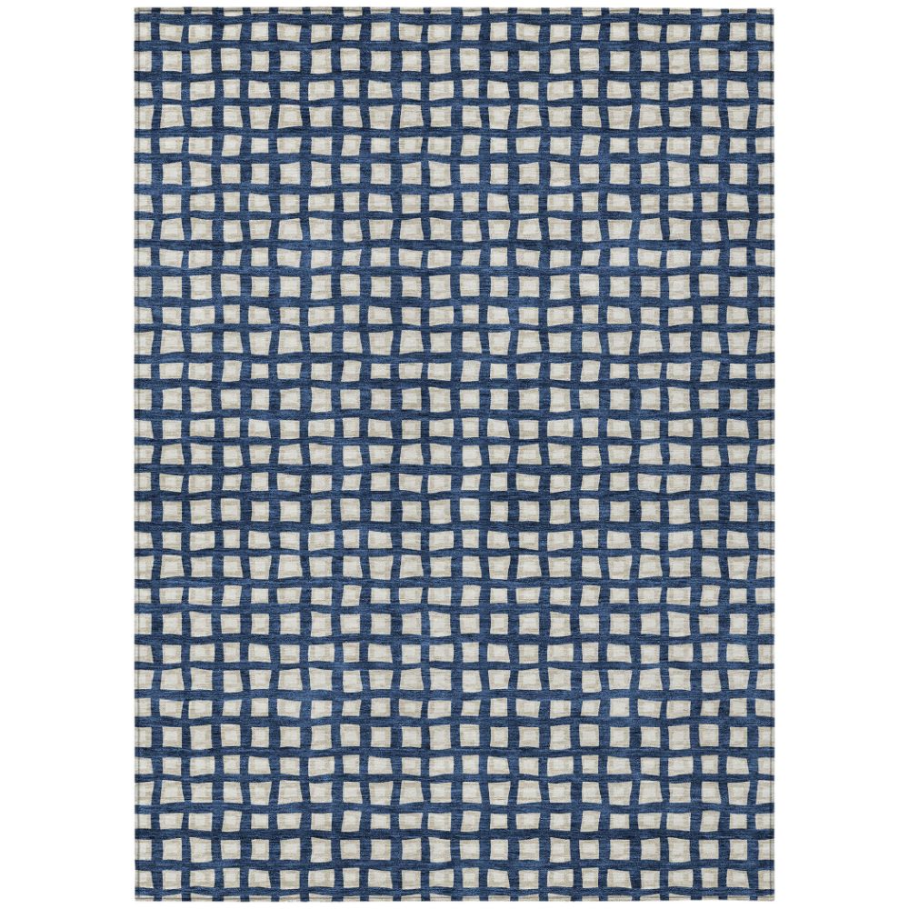 Dalyn Rugs ACN727 Machine Washable Indoor/Outdoor Chantille ACN727 Blue 10