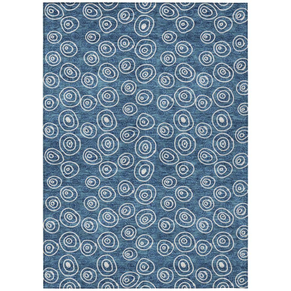 Dalyn Rugs ACN728 Machine Washable Indoor/Outdoor Chantille ACN728 Blue 10