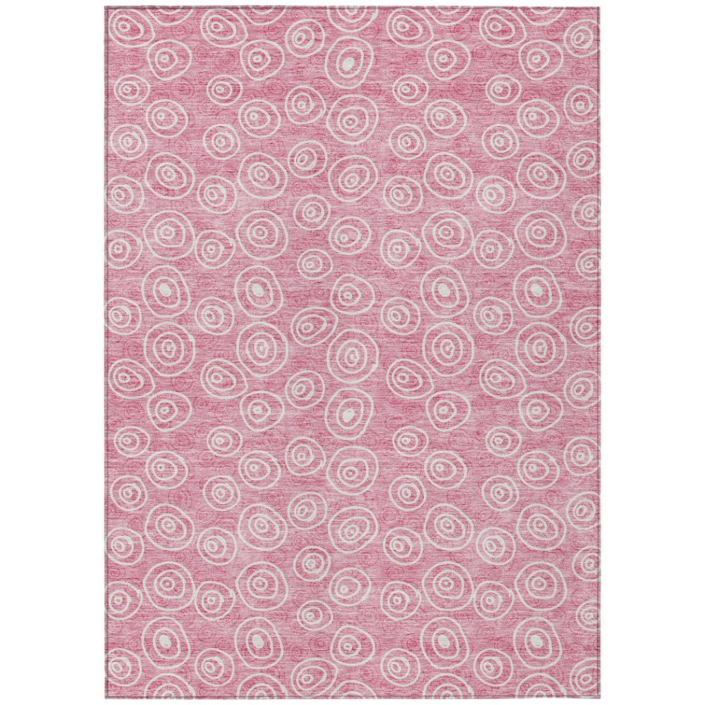 Dalyn Rugs ACN728 Machine Washable Indoor/Outdoor Chantille ACN728 Pink 10