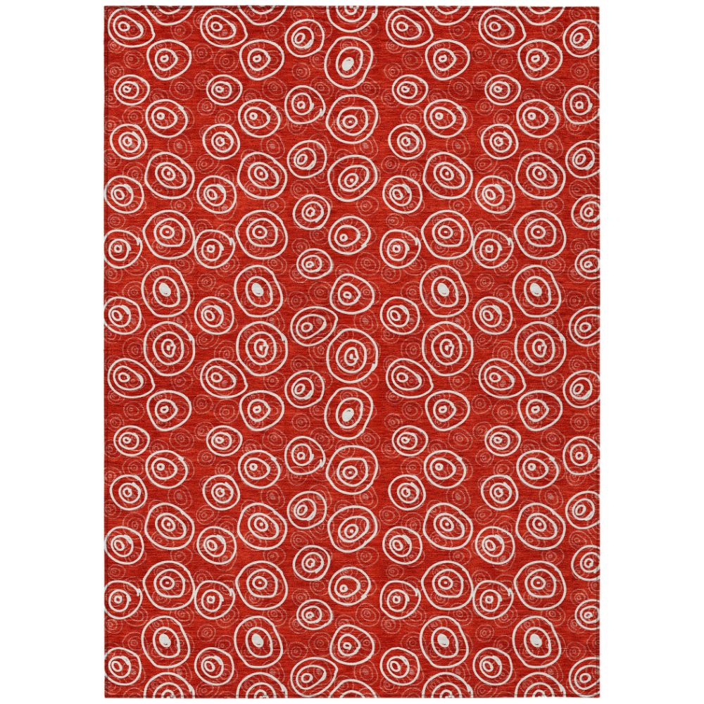 Dalyn Rugs ACN728 Machine Washable Indoor/Outdoor Chantille ACN728 Red 10