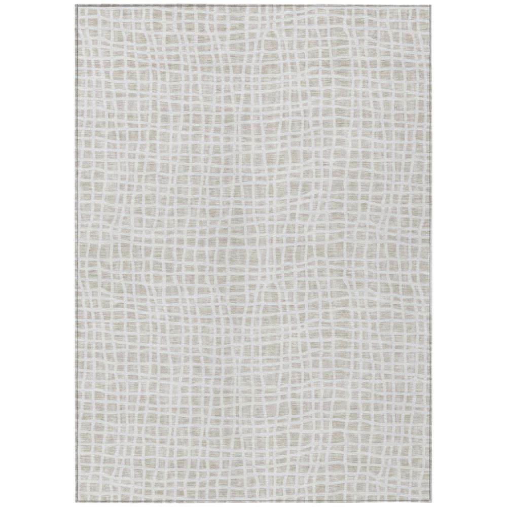 Dalyn Rugs ACN729 Machine Washable Indoor/Outdoor Chantille ACN729 Ivory 10