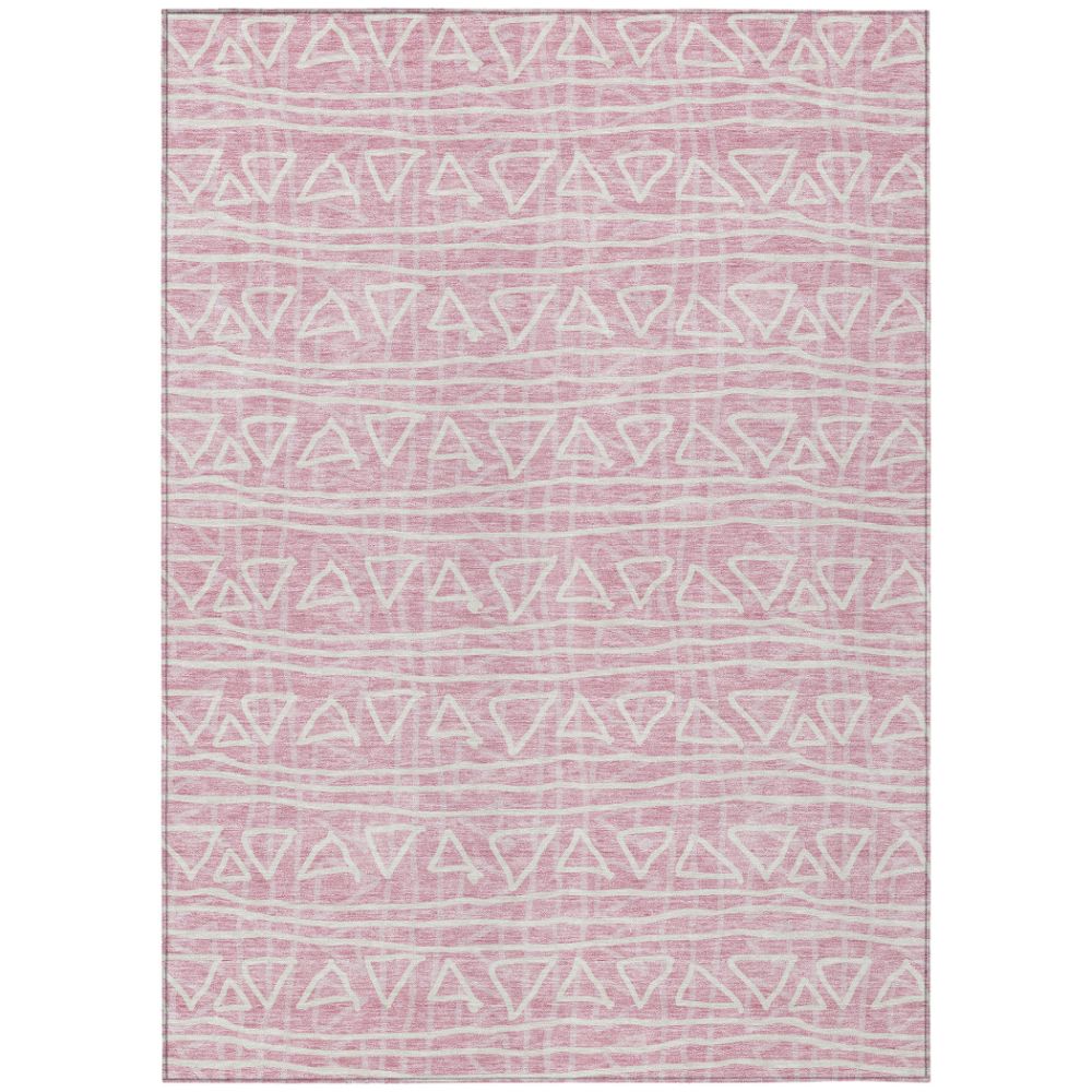 Dalyn Rugs ACN730 Machine Washable Indoor/Outdoor Chantille ACN730 Pink 10