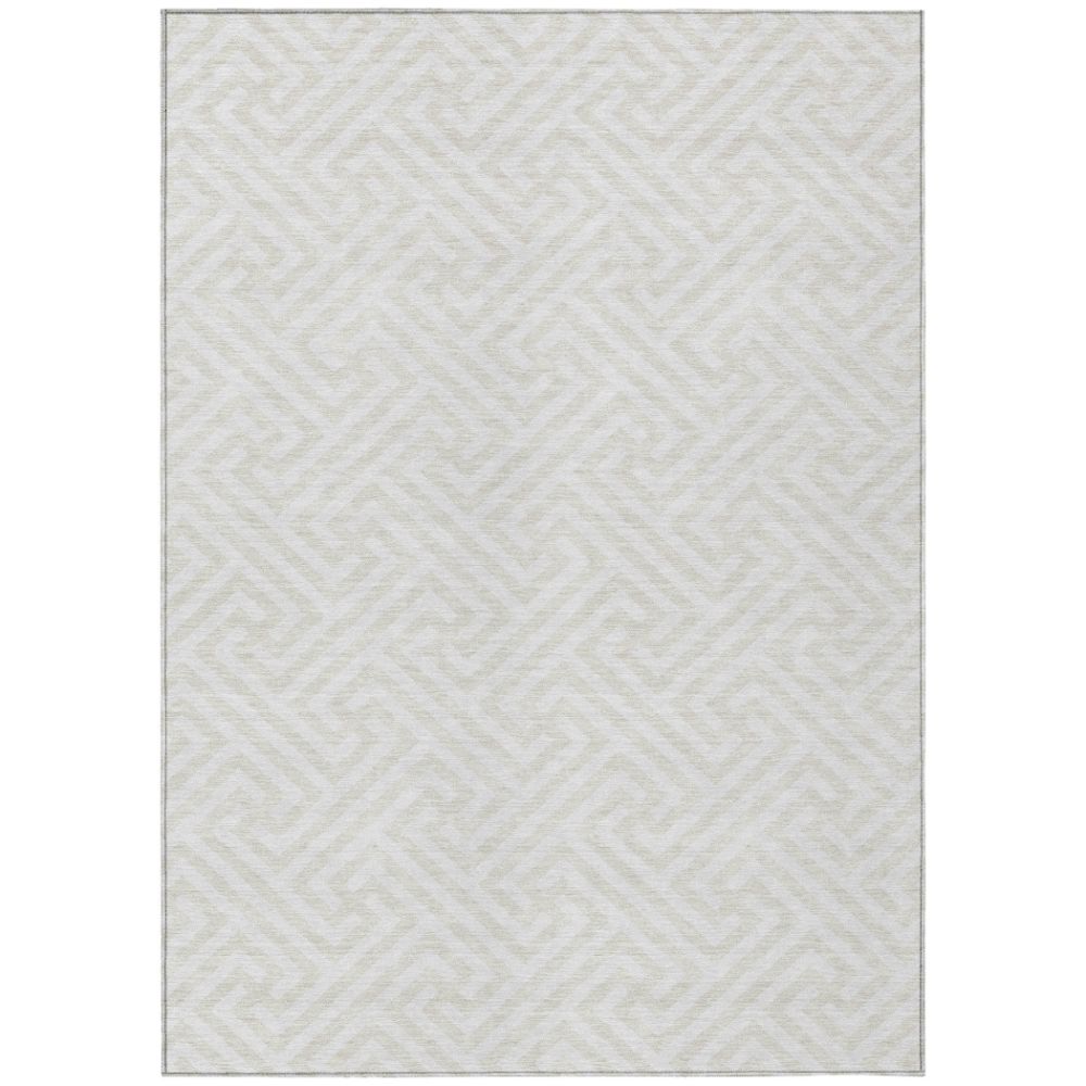 Dalyn Rugs ACN731 Machine Washable Indoor/Outdoor Chantille ACN731 Ivory 10