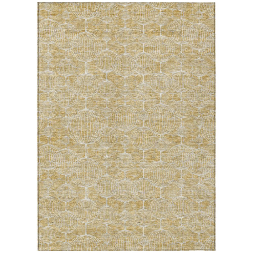 Dalyn Rugs ACN732 Machine Washable Indoor/Outdoor Chantille ACN732 Gold 10