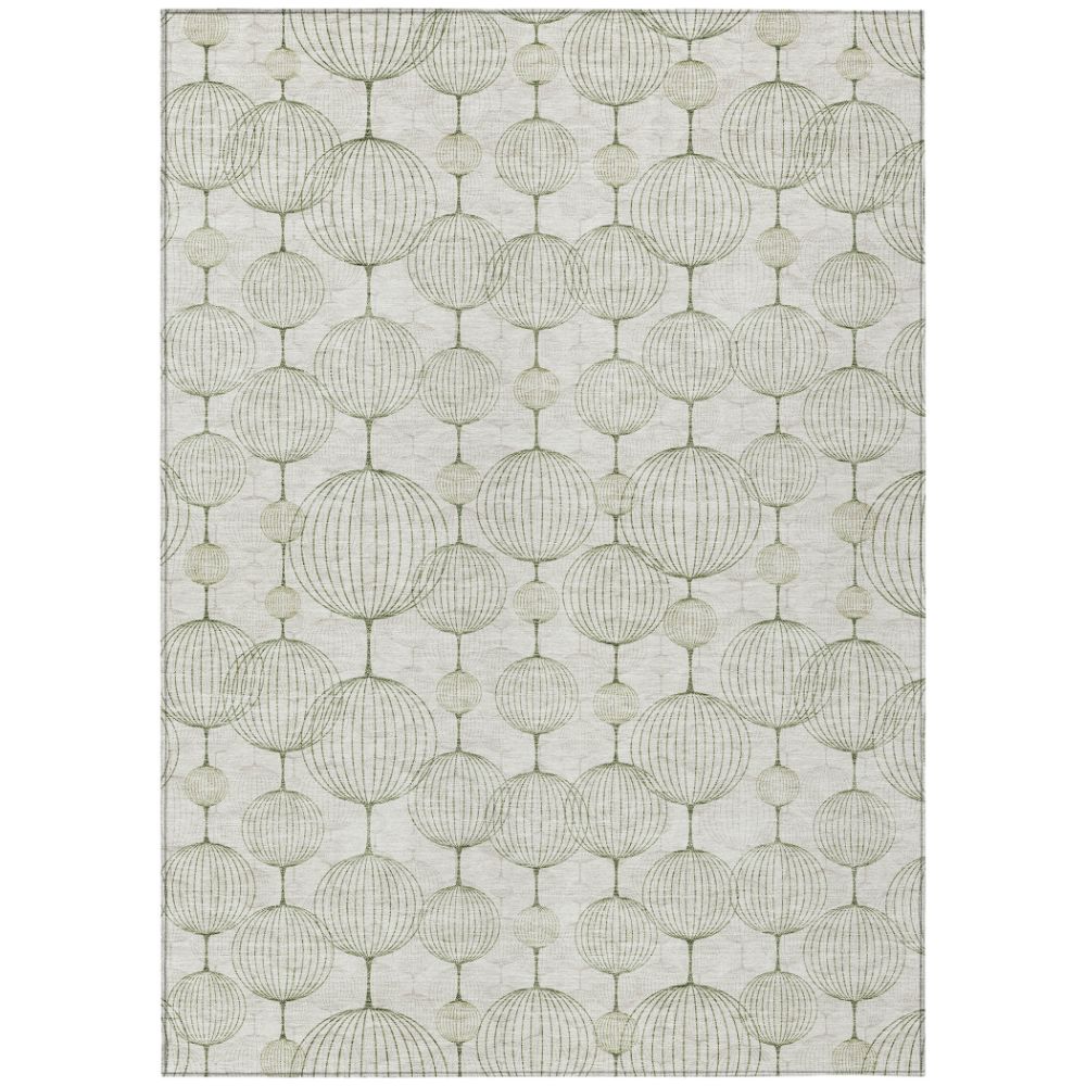 Dalyn Rugs ACN732 Machine Washable Indoor/Outdoor Chantille ACN732 Green 10