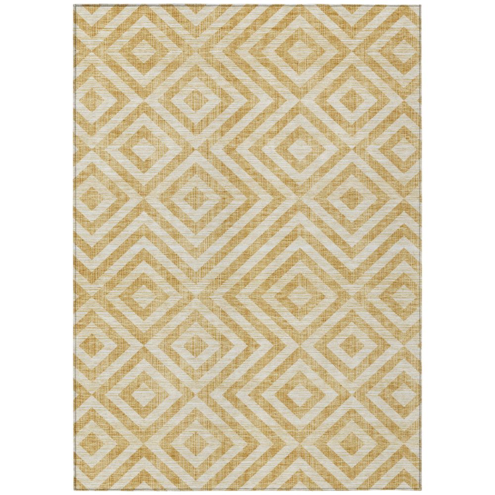 Dalyn Rugs ACN733 Machine Washable Indoor/Outdoor Chantille ACN733 Gold 10