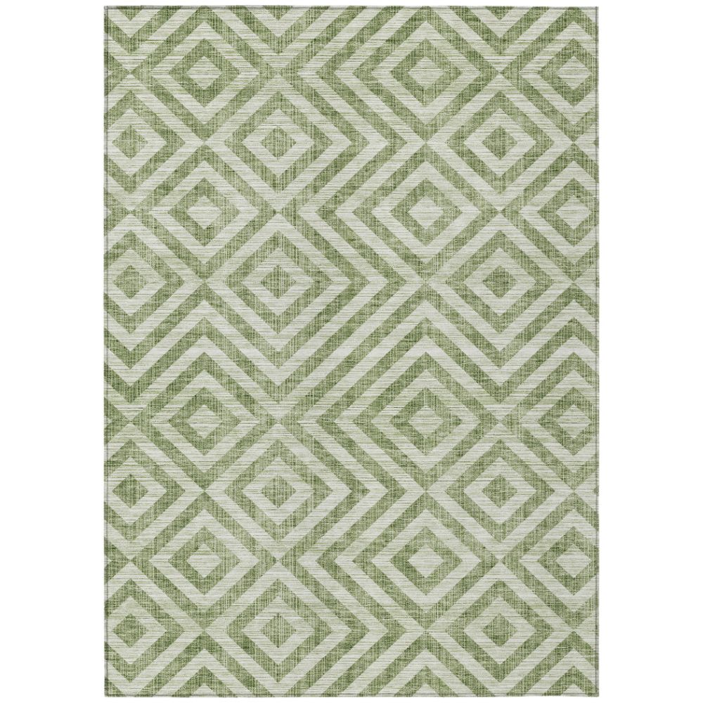 Dalyn Rugs ACN733 Machine Washable Indoor/Outdoor Chantille ACN733 Green 10