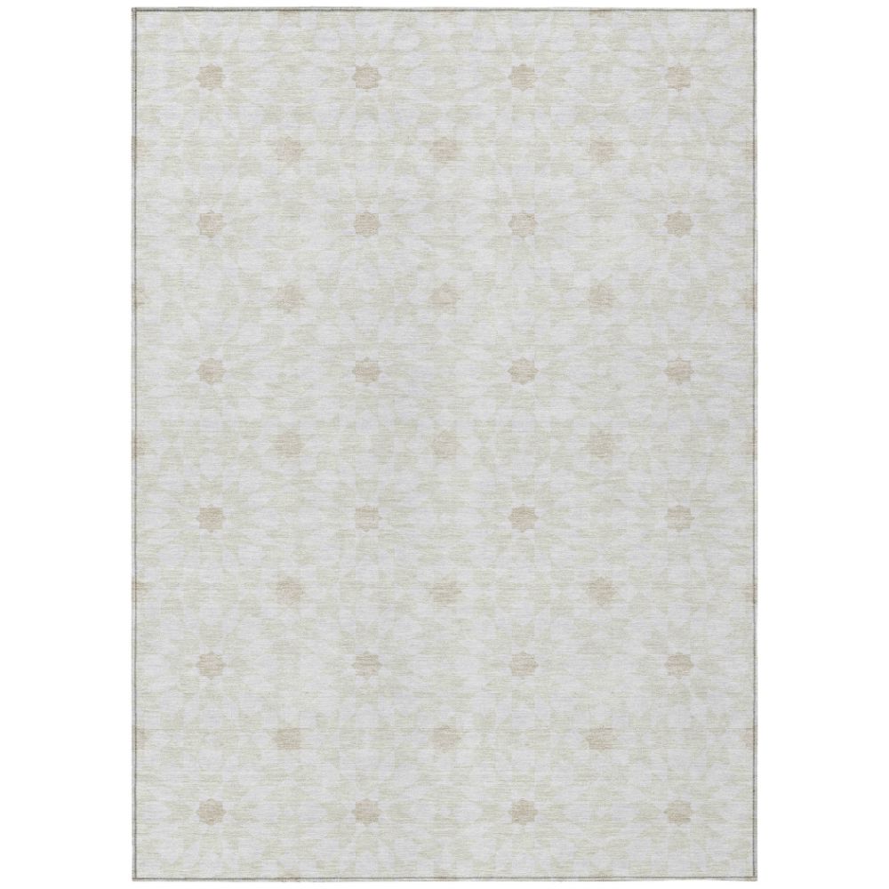 Dalyn Rugs ACN734 Machine Washable Indoor/Outdoor Chantille ACN734 Ivory 10