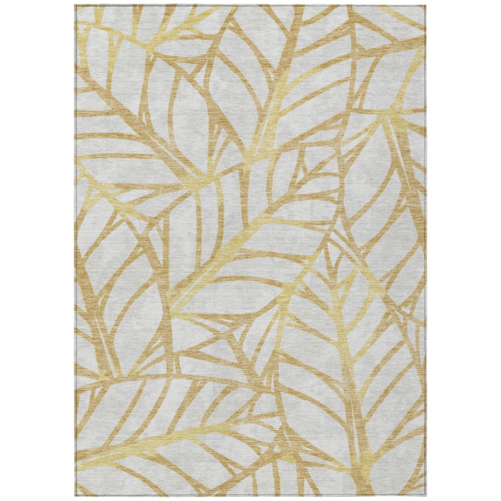 Dalyn Rugs ACN741 Machine Washable Indoor/Outdoor Chantille ACN741 Gold 10
