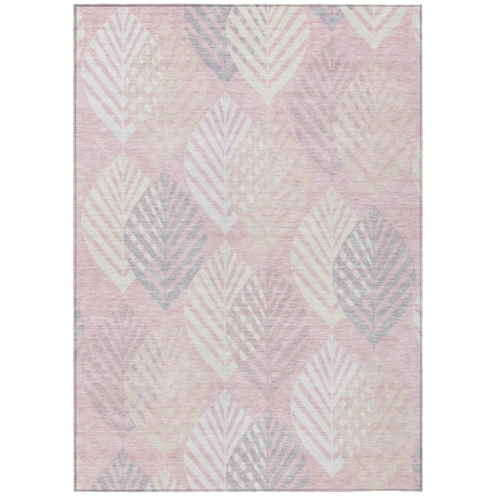 Dalyn Rugs ACN744 Machine Washable Indoor/Outdoor Chantille ACN744 Pink 10