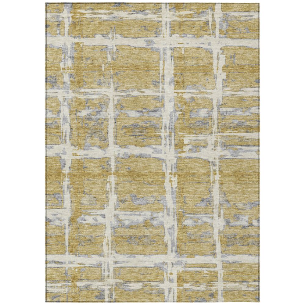 Dalyn Rugs ACN745 Machine Washable Indoor/Outdoor Chantille ACN745 Gold 10