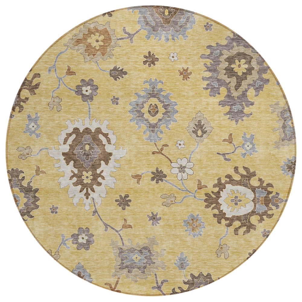 Dalyn Rugs ACN753 Machine Washable Indoor/Outdoor Chantille ACN753 Gold 8