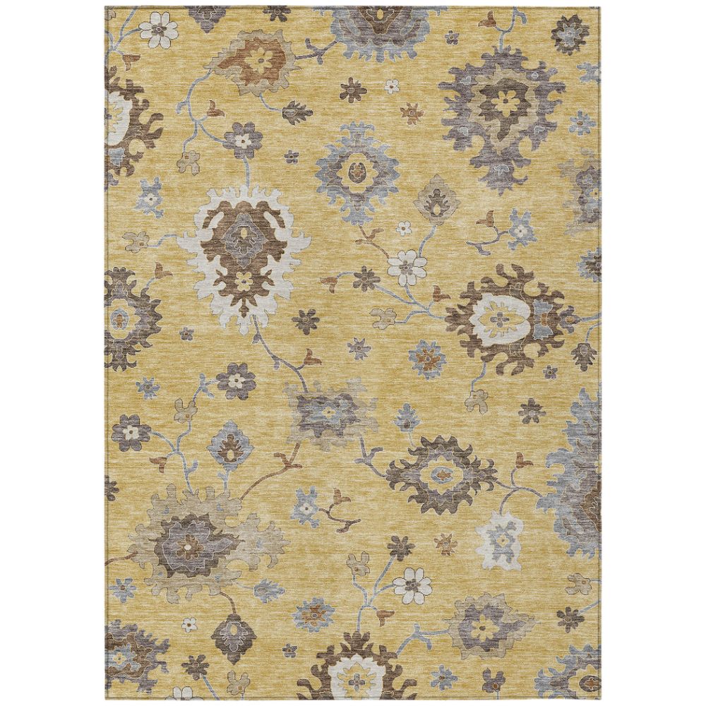 Dalyn Rugs ACN753 Machine Washable Indoor/Outdoor Chantille ACN753 Gold 10