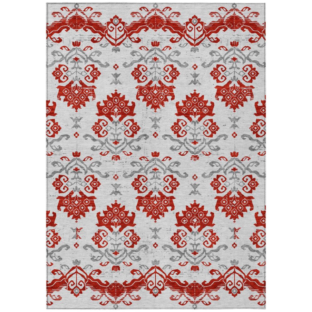 Dalyn Rugs ACN759 Machine Washable Indoor/Outdoor Chantille ACN759 Red 10