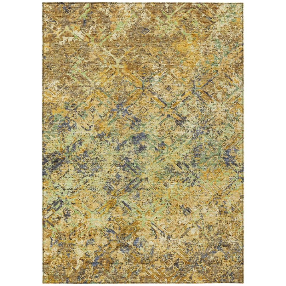 Dalyn Rugs ACN768 Machine Washable Indoor/Outdoor Chantille ACN768 Gold 10