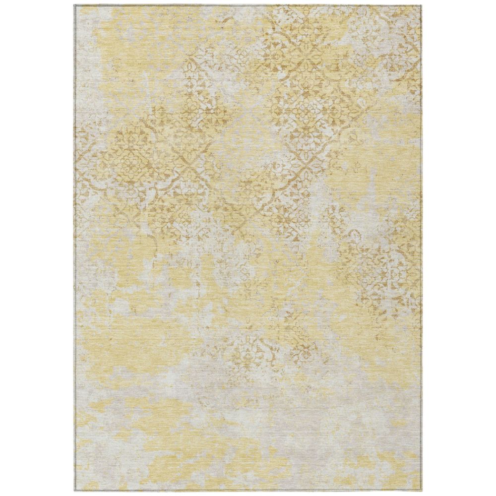 Dalyn Rugs ACN769 Machine Washable Indoor/Outdoor Chantille ACN769 Gold 10