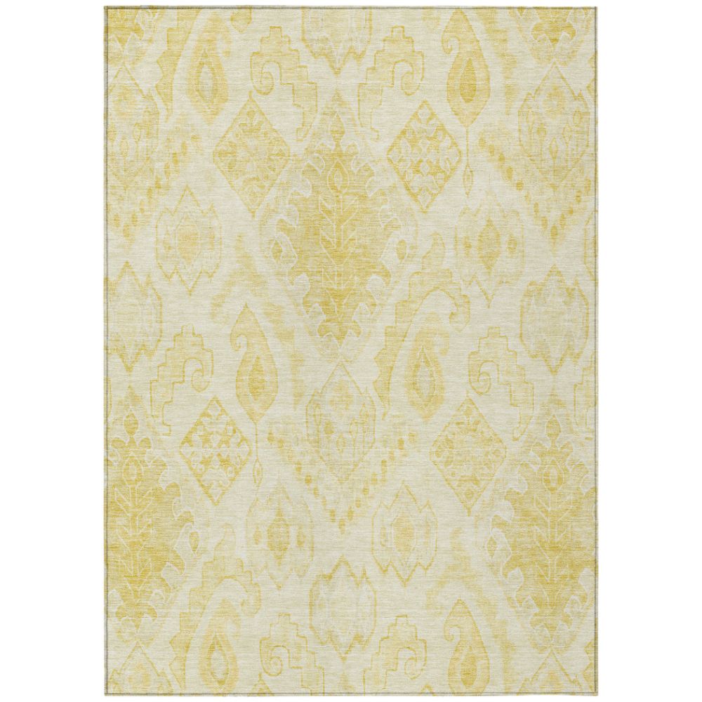 Dalyn Rugs ACN776 Machine Washable Indoor/Outdoor Chantille ACN776 Gold 10
