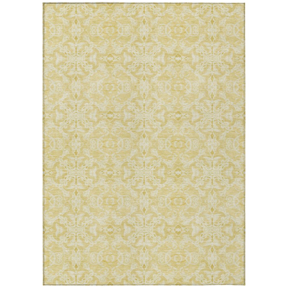 Dalyn Rugs ACN784 Machine Washable Indoor/Outdoor Chantille ACN784 Gold 10