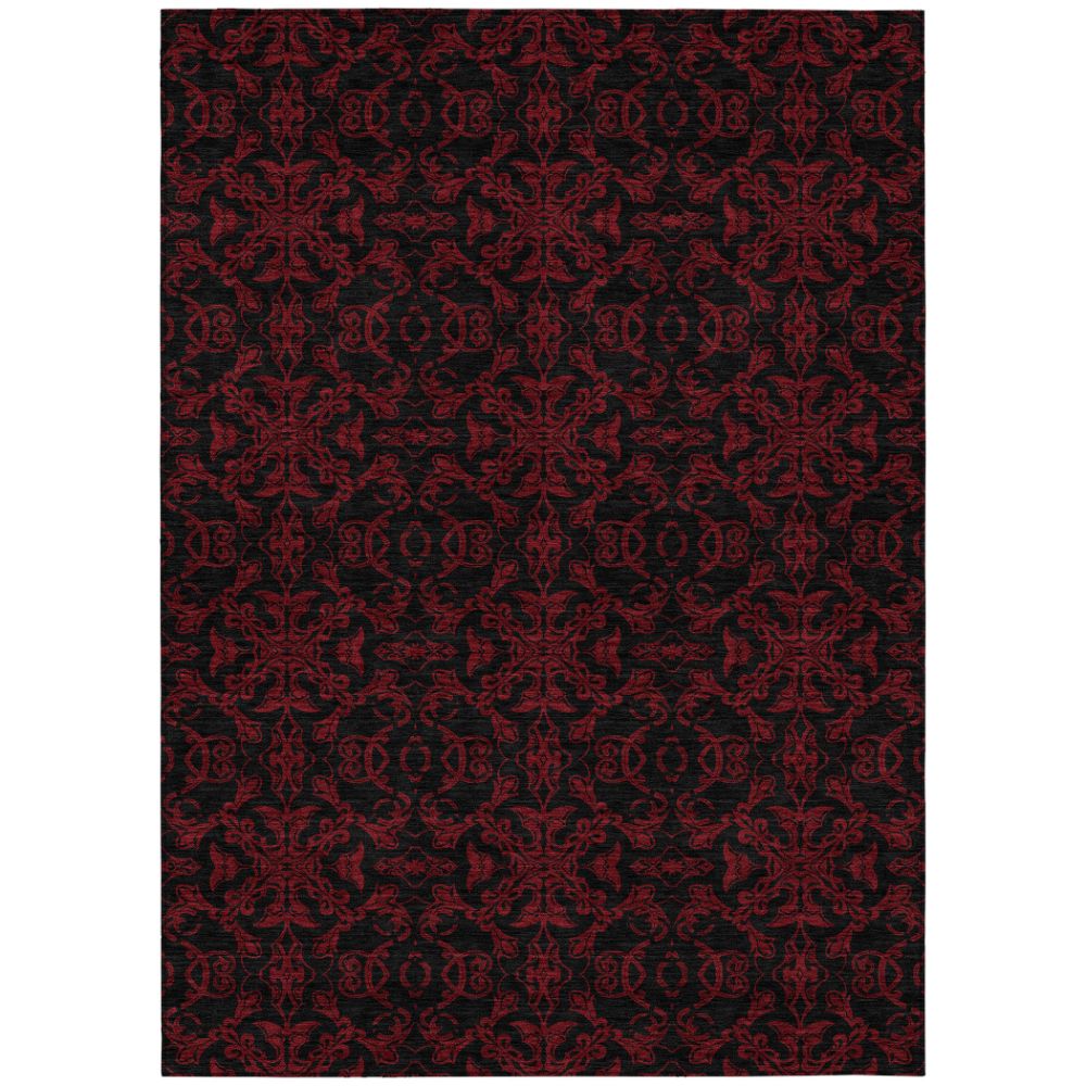 Dalyn Rugs ACN785 Machine Washable Indoor/Outdoor Chantille ACN785 Red 10