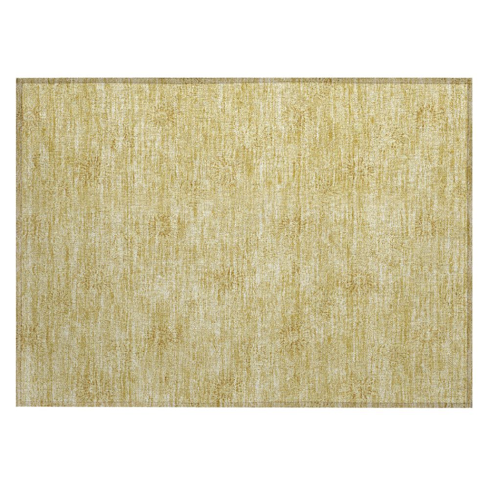 Dalyn Rugs ACN789 Machine Washable Indoor/Outdoor Chantille ACN789 Gold 1