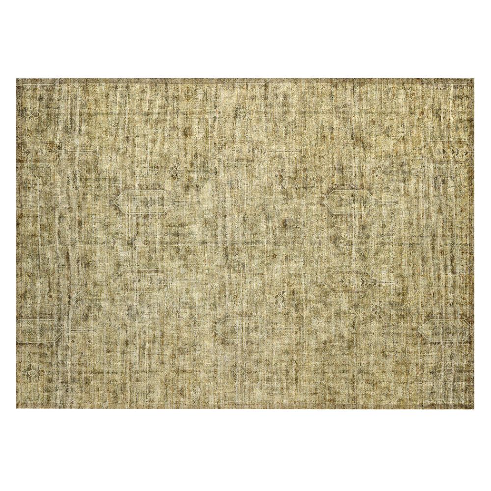 Dalyn Rugs ACN790 Machine Washable Indoor/Outdoor Chantille ACN790 Gold 1