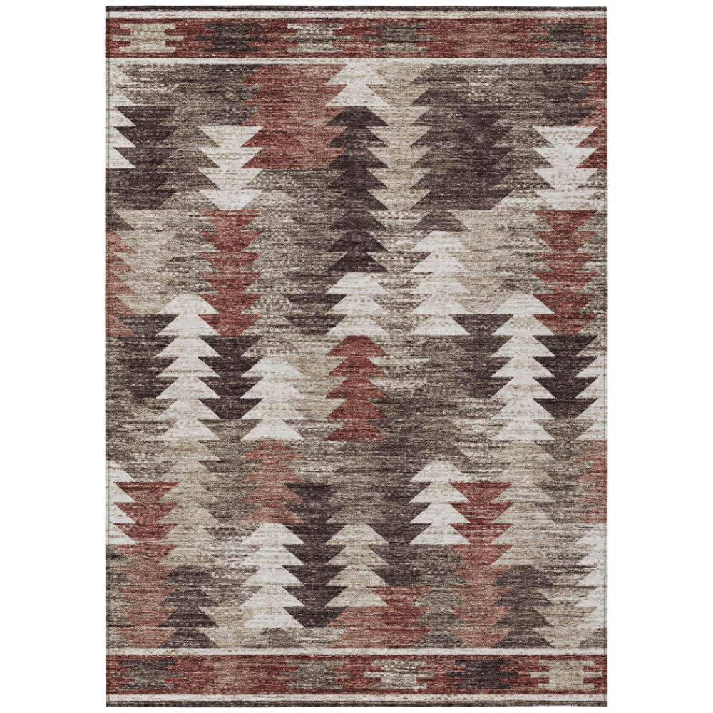 Dalyn Rugs ACN798 Machine Washable Indoor/Outdoor Chantille ACN798 Chocolate 10