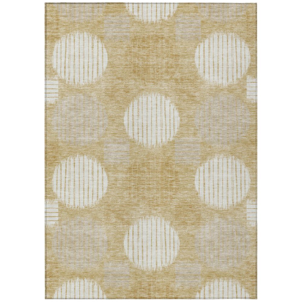 Dalyn Rugs ACN900 Machine Washable Indoor/Outdoor Chantille ACN900 Gold 10