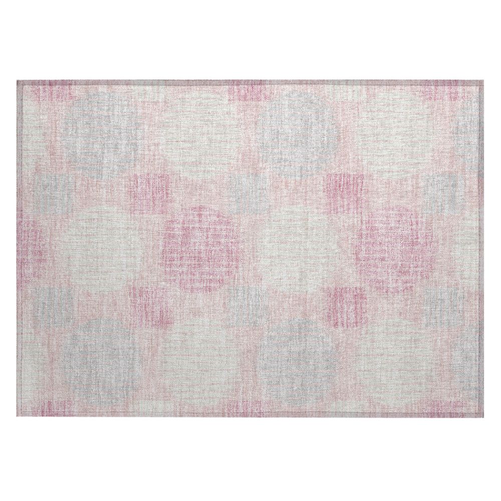 Dalyn Rugs ACN900 Machine Washable Indoor/Outdoor Chantille ACN900 Pink 1