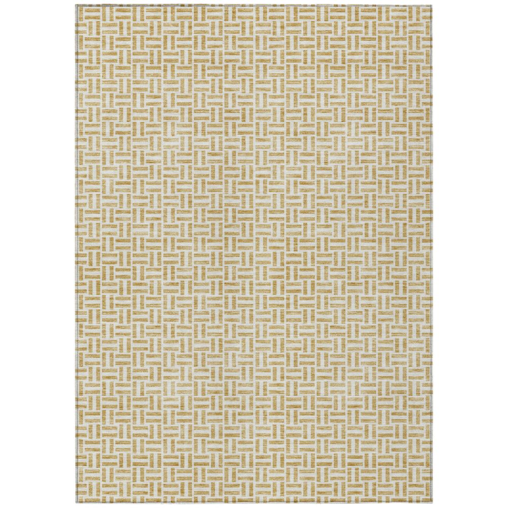 Dalyn Rugs ACN911 Machine Washable Indoor/Outdoor Chantille ACN911 Gold 10